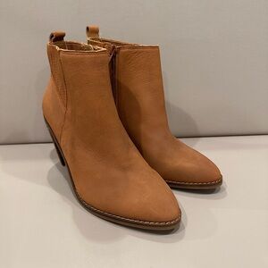 Lucky Brand Leather Ankle Boots